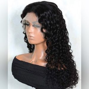 COPY - 13*4 Lace Front 180% Density Deep Wave Human Hair Wig 22 inch